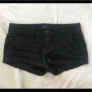 American Eagle Black Shorts